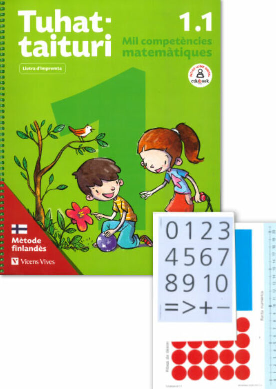 Tuhattaituri 1º Educacion Primaria 1. Matemàtiques. Llibre i Fitxes.ca