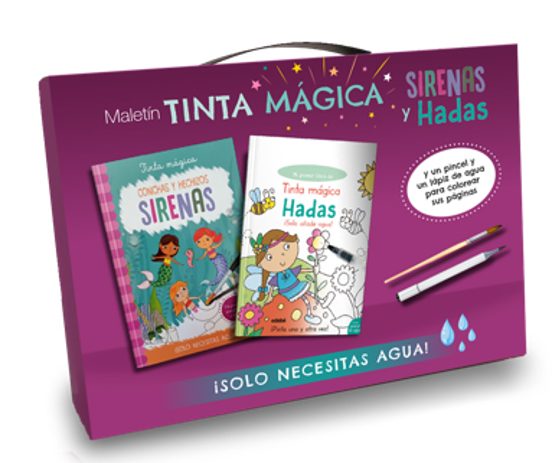 Maletín Tinta Mágica: Sirenas Y Hadas