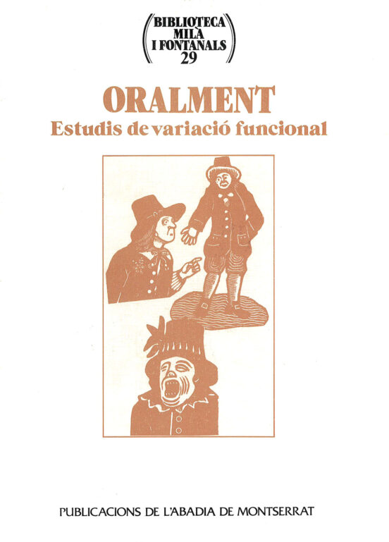 Oralment. Estudis De Variació Funcional