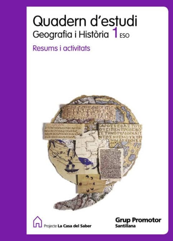 Quadern Estudi Geog I Hist Catal Ed.2010 1º Eso