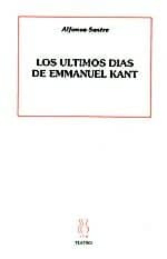 Ultimos Dias De Emanuel Kant