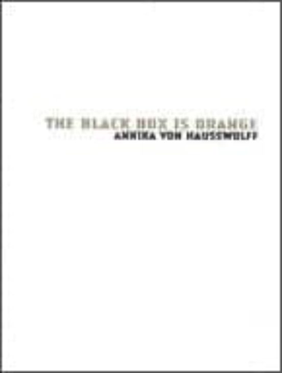 Annika Von Hausswolff: The Black Box Is Orange