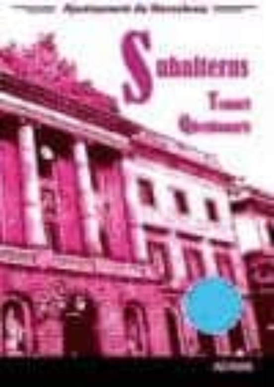 Temari I Qüestionari Subalterns Ajuntament De Barcelona