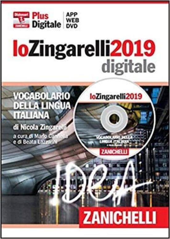 Lo Zingarelli 2019 In Dvd. Vocabolario Della Lingua Italiana. Plus Dig