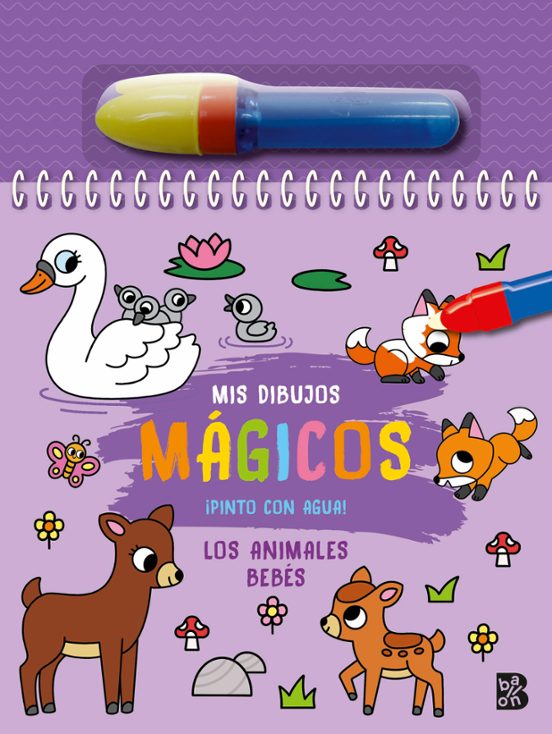 Pinto Con Agua - Los Animales Bebés