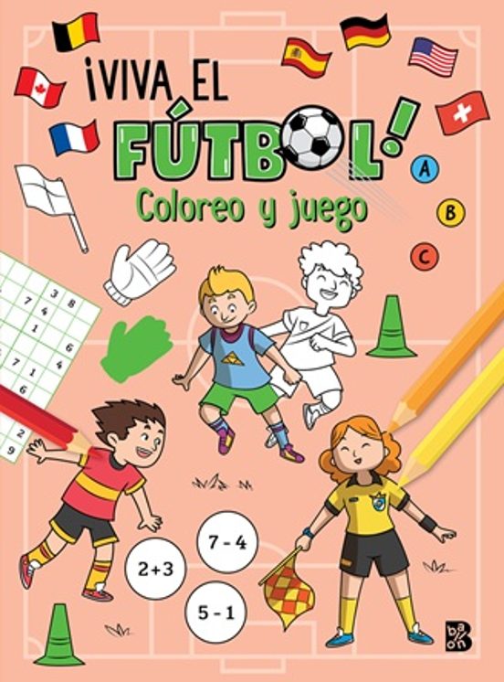 Viva El Fútbol - Coloreo Y Juego