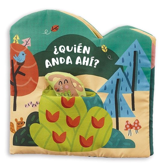 ¿Quién Anda Ahí? Libro De Tela