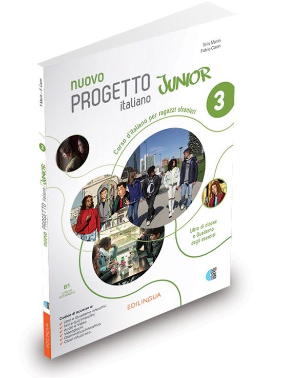 Nuovo Progetto Italiano Junior 3 Libro Di Classe E Quaderno Degli Eser