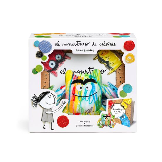El Monstruo de Colores. Libro Pop-up + peluche Monstruo
