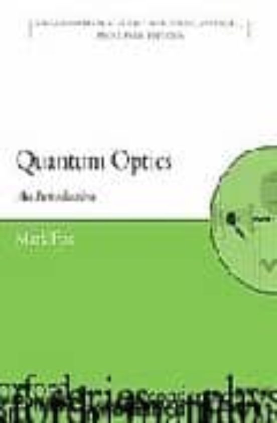 Quantum Optics