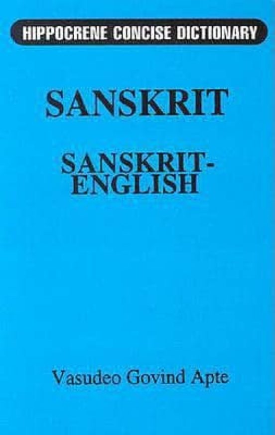 Concise Sanskrit-english Dictionary