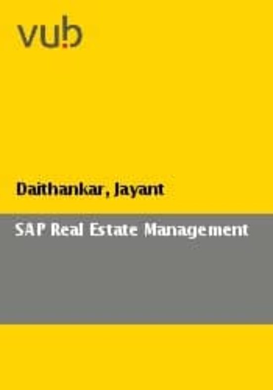 Sap Real Estate Management: 2016