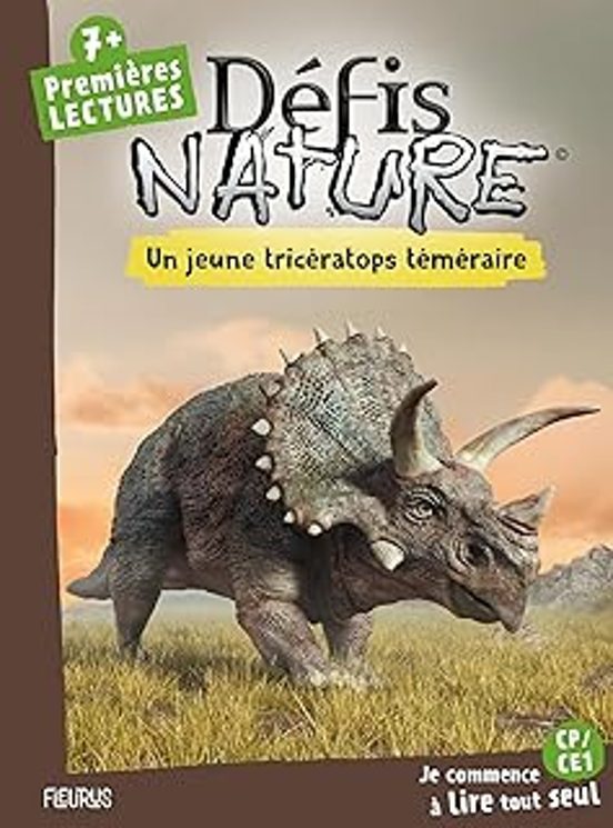Un Jeune Triceratops En Danger