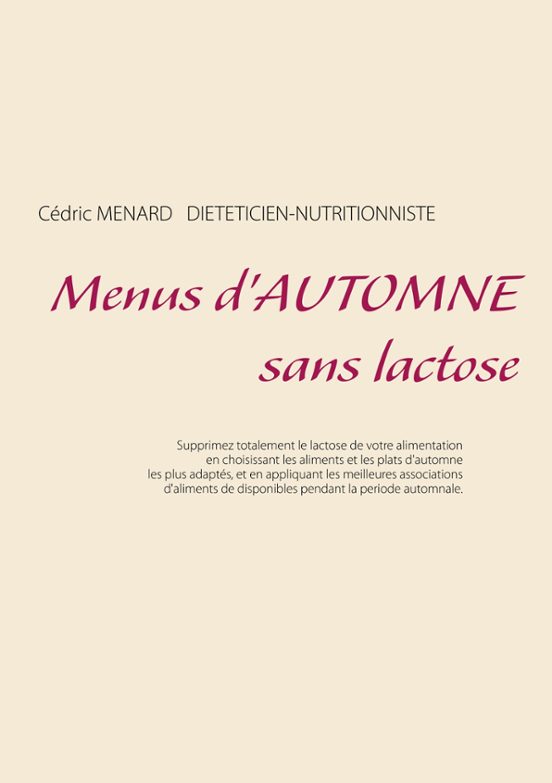 Menus D'automne Sans Lactose