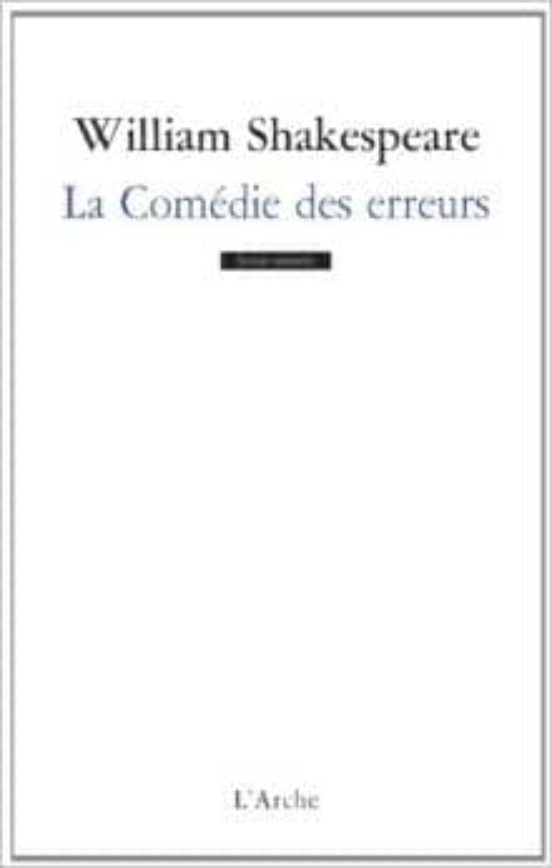 La Comedie Des Erreurs