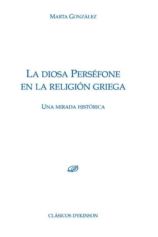 La Diosa Perséfone En La Religión Griega