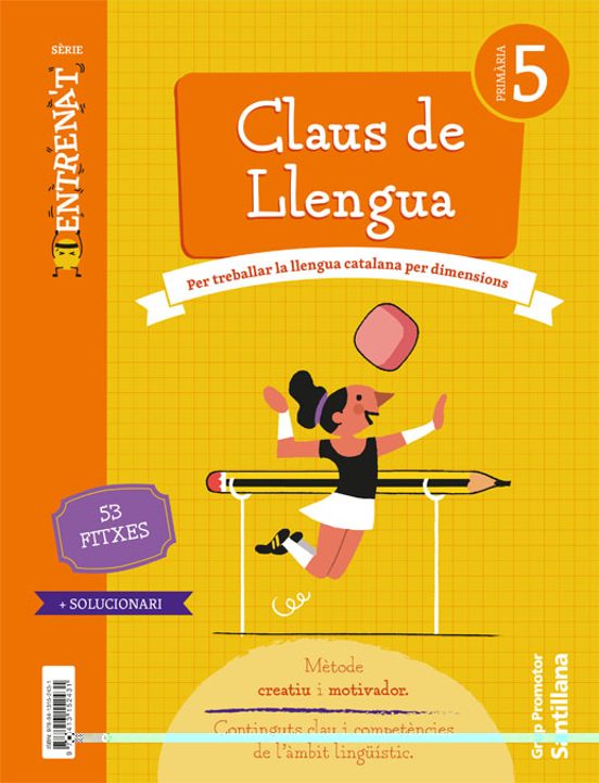Entrenat. Quadern Claus De Llengua 5º Primaria