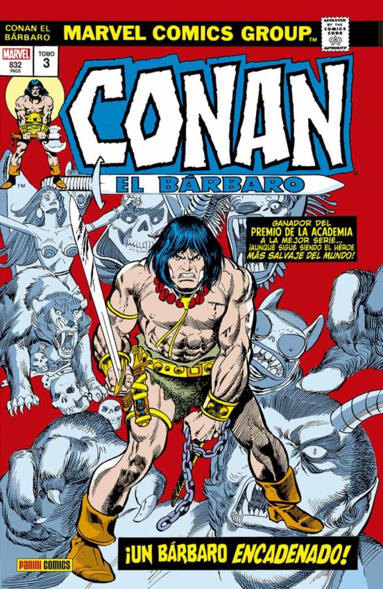 Conan El Barbaro Etapa Marvel Original 3 Un Bárbaro Encaden Ado!