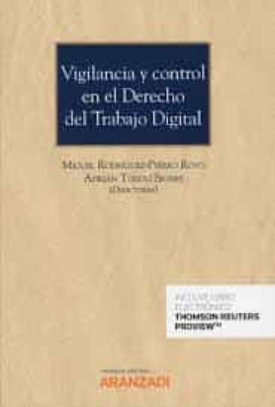 Vigilancia Y Control En El Derecho Del Trabajo Digital