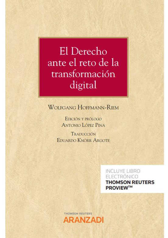 Derecho Ante El Reto De La Transformacion Digital