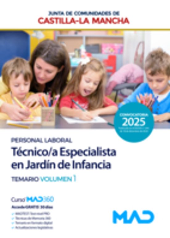Técnico/a Especialista En Jardín De Infancia