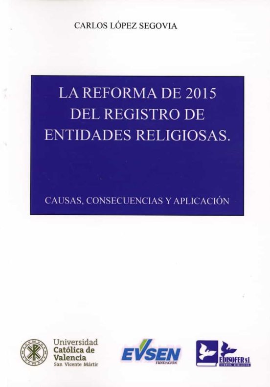 Reforma De 2015 Del Registro De Entidades Religiosas