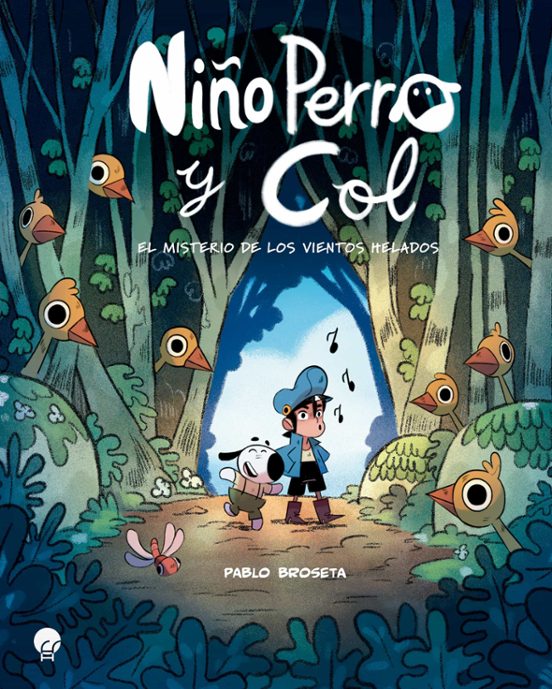 Niño Perro Y Col