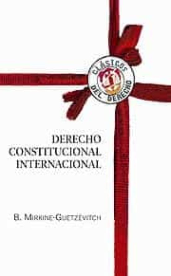Derecho Constitucional Internacional