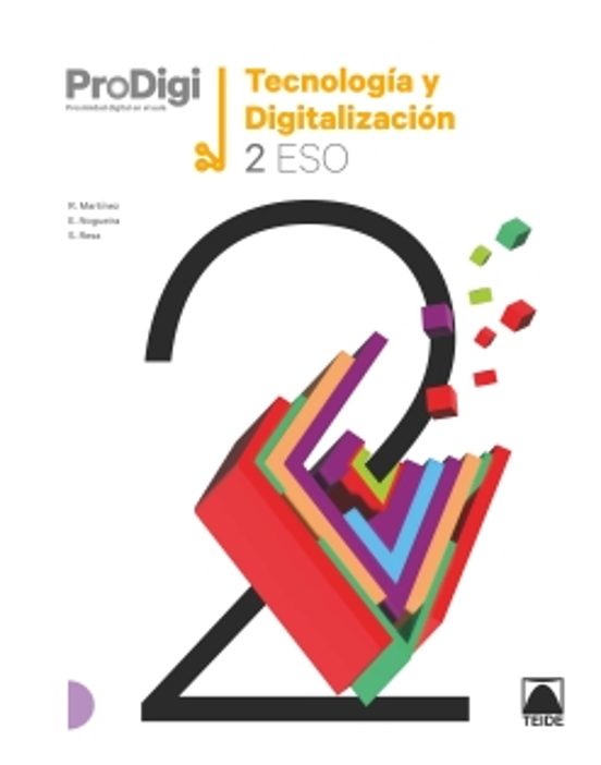 Tecnologia Digitalizacion 2º ESO Cuaderno Ed 2023 Prodigi
