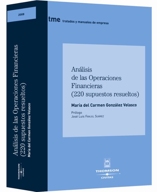 Analisis De Las Operaciones Financieras