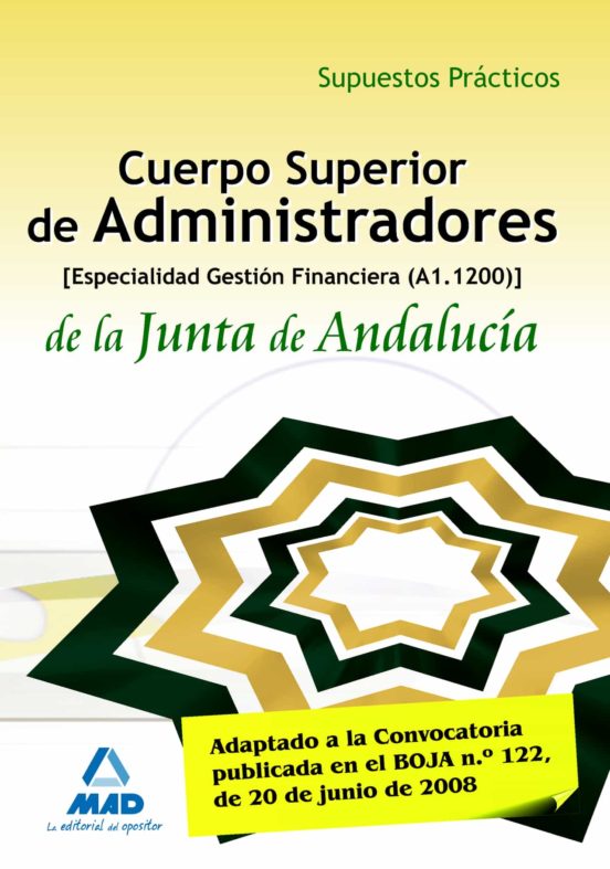 Cuerpo Superior De Administradores De La Junta De Andalucía Espe
