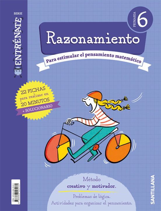 Entrénate. Cuaderno Razonamiento 6 Primaria