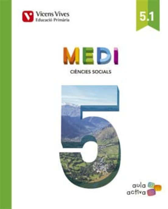 Medi 5. Catalunya. Llibre 1 Ciències Socials. Àrea. 5º e
