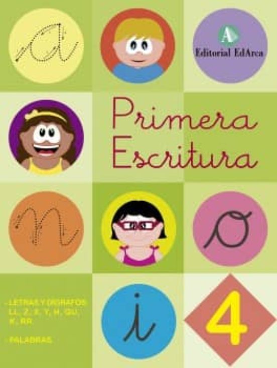 Primera Escritura 4:dígrafos;llzxyhquchkrr Primera Escrit Ura Letra Cu