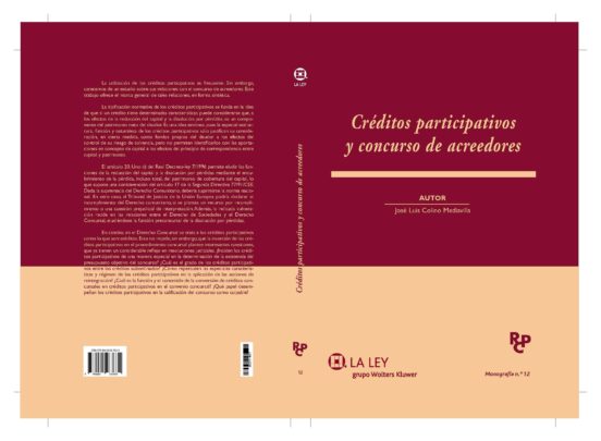 Créditos Participativos Y Concurso De Acreedores