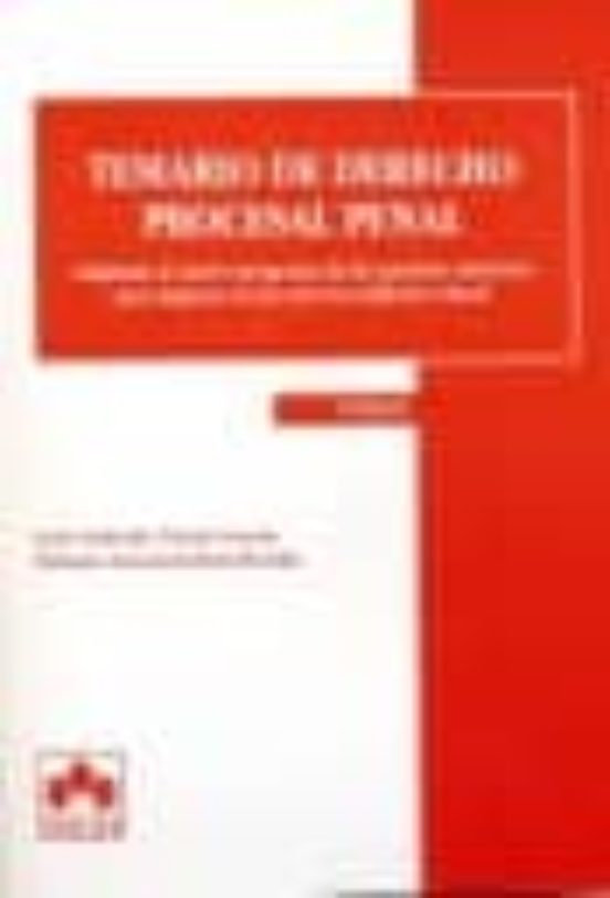 Temario De Derecho Procesal Penal