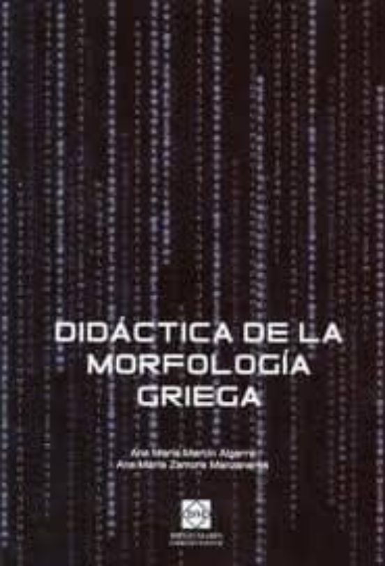 Didactica De La Morfologia Griega