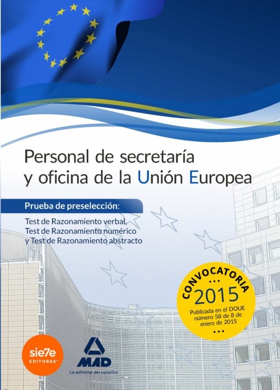 Personal De Secretaría Y Oficina De La Unión Europea. Prueba De Presel