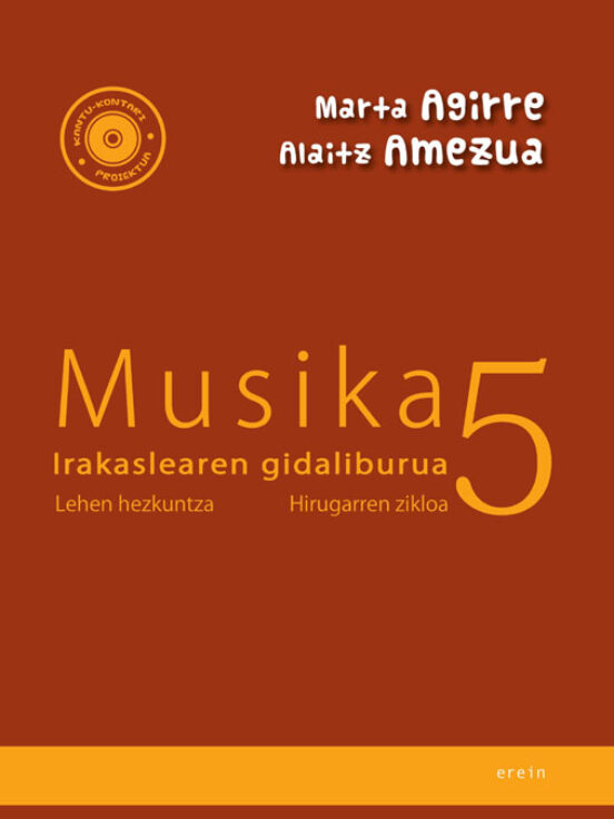 Musika Lh 5º Educacion Primaria Gidaliburua