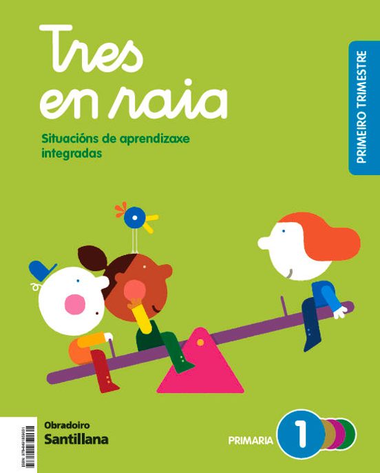 Tres en Raya 1º Educacion Primaria Gallego Ed 2024