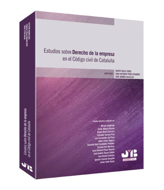 Estudios sobre Derecho de la empresa en el Código civil de Cataluña
