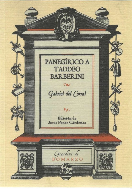 Panegirico A Taddeo Barberini