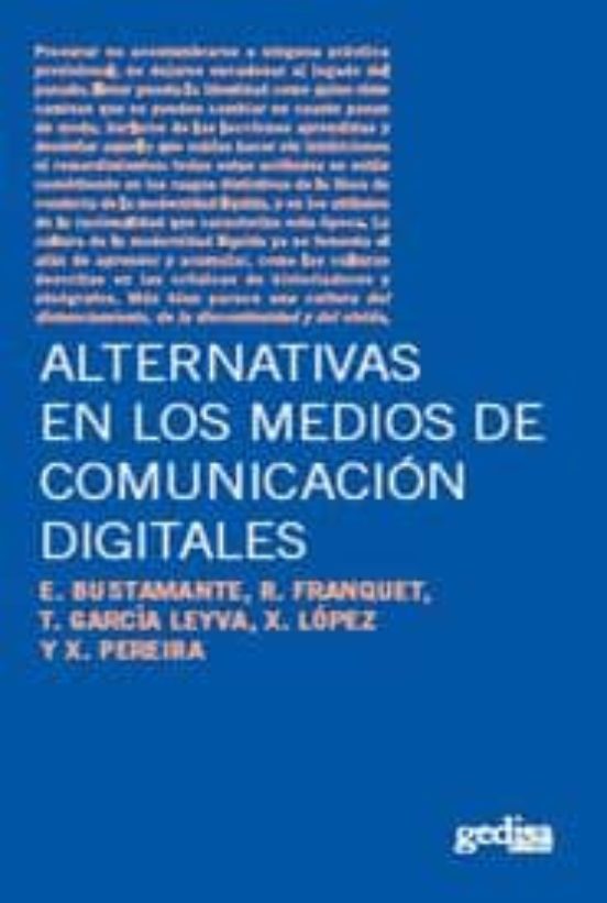 Alternativas En Los Medios De Comunicacion Digitales: Television Radio