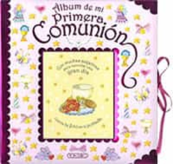 Albun de Mi Primera Comunion Rosa: Fotos y Recuerdos