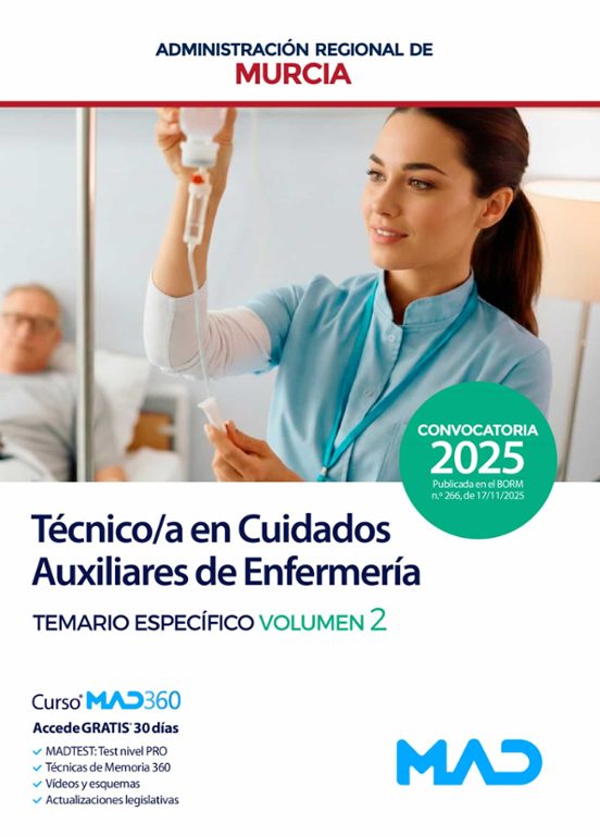 Cuerpo de Técnicos Auxiliares Opción Cuidados Auxiliares de Enfermería