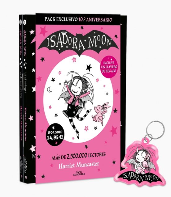 Isadora Moon 1 y 2 - Pack con: Isadora Moon va al colegio | Isadora Moon va de excursión