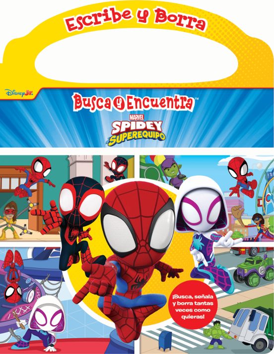 Disney Jr. Marvel: Spidey y Su Superequipo - Escribe y Borra Bu Sca y