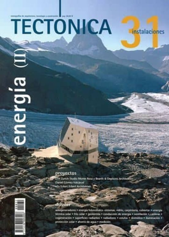 Tectonica Nº 31: Energia . Instalaciones