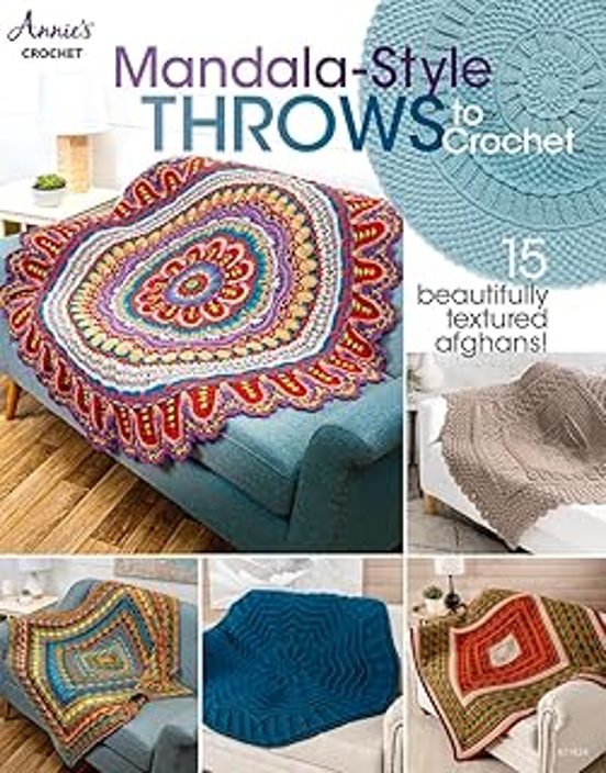 Mandala-style Throws To Crochet