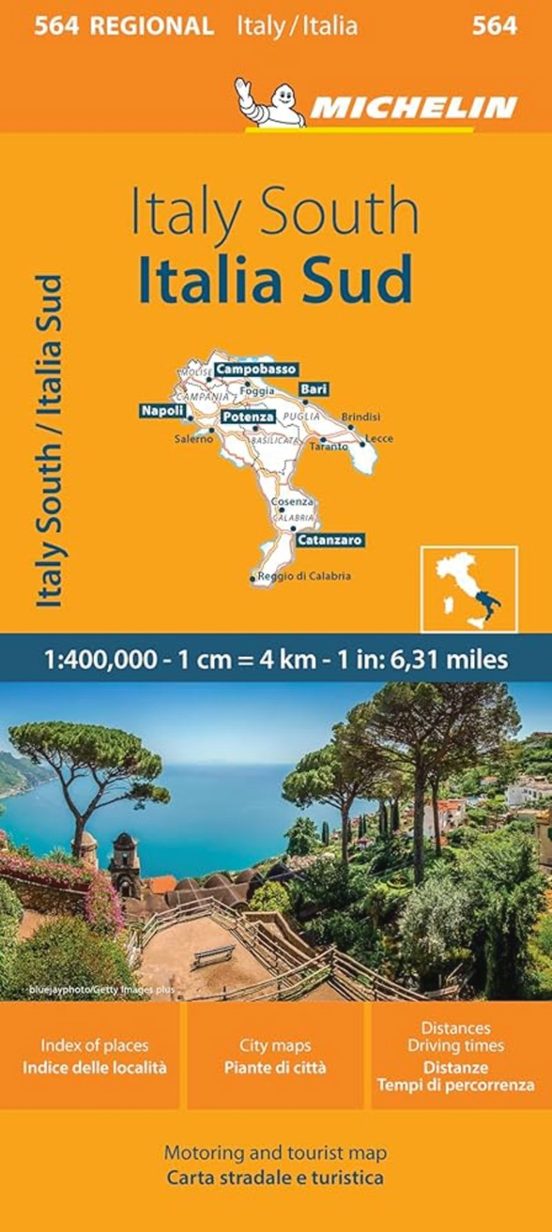 Mapa Regional Italia Sud 11563